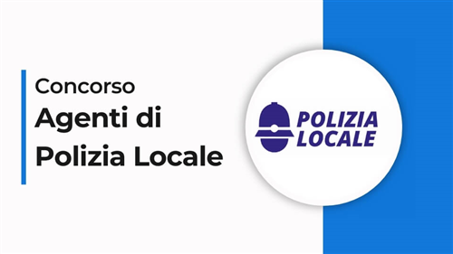 Bando di concorso per esami, con riserva per i volontari delle forze armate ai sensi del d.lgs. 66/2010, per la copertura di n. 1 (uno) posto a tempo pieno e indeterminato appartenente allarea degli istruttori - profilo professionale Agente di Polizia Locale