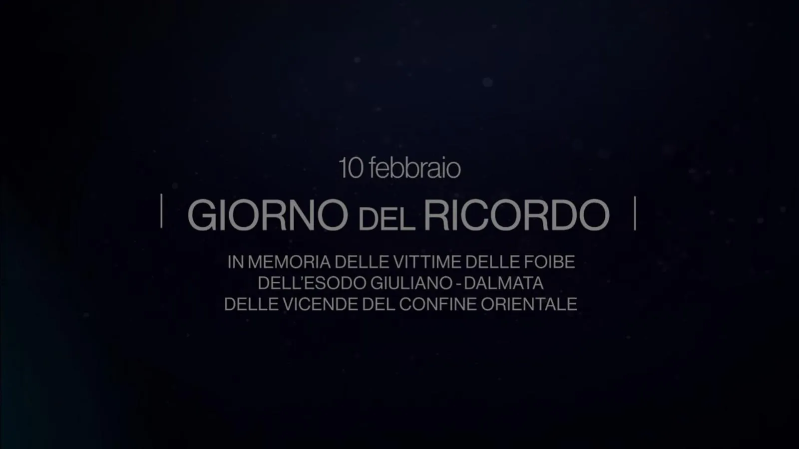 10 febbraio - Giorno del Ricordo